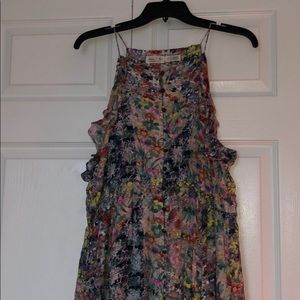 Anthropologie Floral Dress